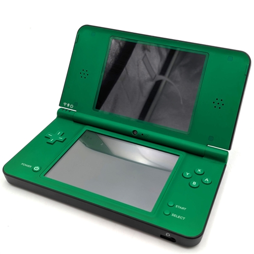 Nintendo DSi XL - Grøn - Konsol - SNR WEF123807418 (B Grade) (Genbrug)